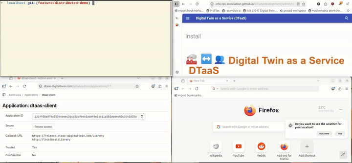 DTaaS localhost walkthrough